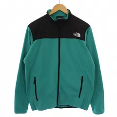 ザノースフェイス THE NORTH FACE マウンテンバーサマイクロジャケット ジップアップ ロゴ L 緑 NL71904 /BM