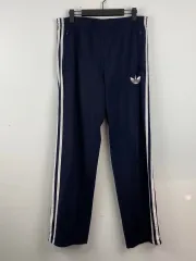 アディダス ファイヤーバード ネイビー ワイド トラックパンツ ジャージ M