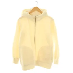 ブルーレーベルクレストブリッジ BLUE LABEL CRESTBRIDGE ボアパーカー ブルゾン ジャケット ジップアップ 38 ホワイト /HK ■OSのサムネイル