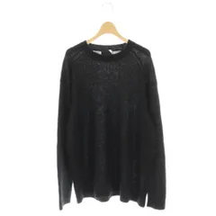 エイトン ATON BABY ALPAKA CREW SWEATER ニット セーター 長袖 6 黒 KRAGIW0802 /NR ■OSのサムネイル