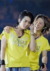 嵐 07年 Time -コトバノチカラ- 相葉雅紀/松本潤 公式写真 *1枚