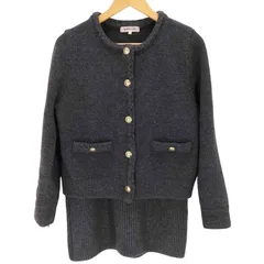 アプワイザーリッシェ Apuweiser riche ラメカーデミニニットアップ レディース  2