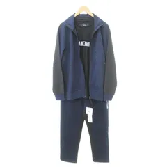 ユニクロ UNIQLO ジェイダブリューアンダーソン JW ANDERSON エーケーエム AKM タグ付き 美品 3点セット おまとめ ジャージ スウェット Tシャツ パンツ M L XLサイズ ネイビー ブラック
