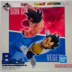 【飾磨店】 中古 フィギュア ドラゴンボール 孫悟空VSベジータ 一番くじ DRAGON HISTORY 2024年製 B賞 Revible Moment 【704】