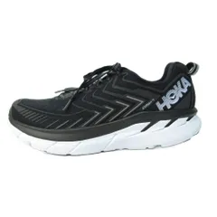 ホカオネオネ HOKA ONE ONE クリフトン4 CLIFTON スニーカー シューズ ローカット 27.5cm 黒 ブラック 1016723 1212