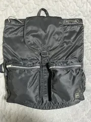 Porter 吉田ポーター タンカー ジッパーバックパック リュックサック ブラック