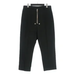 リックオウエンス Rick Owens 21AW BELA ASTAIRES クロップドパンツ スラックス 46 ブラック 黒 RU02A5354 CVR 国内正規のサムネイル