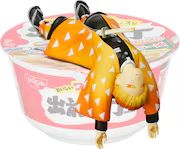 チキンラーメン × 鬼滅の刃 “フタどめ” フィギュア 伊之助　フィギュア 炭治郎・禰豆子・善逸・伊之助が“殺気ゼロ”のフタどめフィギュアに