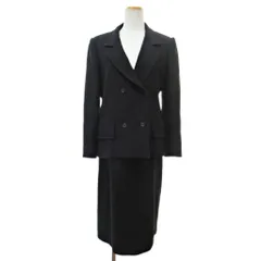 ランバン LANVIN PARIS セットアップ スカート ダブル スーツ フォーマル ブラック 黒 1125のサムネイル