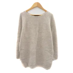 アンタイトル UNTITLED ニット セーター 長袖 オーバーサイズ 2 グレージュ /YK27
