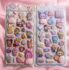 ラブブ(風)お尻ぷにぷにシール2ま枚セット