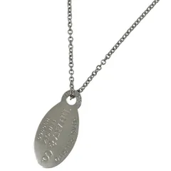ティファニー TIFFANY&Co. リターン トゥ ティファニー ネックレス オーバルタグ ネックレス シルバー925 シルバー レディース 【中古】