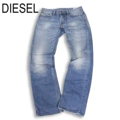 DIESEL ディーゼル 【VIKER 0073I】 USED加工★ ストレート デニム パンツ ジーンズ Sz.32　メンズ