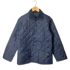 ラベンハム LAVENHAM キルティングジャケット 長袖 コーデュロイ スナップボタン ナイロン 紺 ネイビー W-L-8074-02 レディースのサムネイル