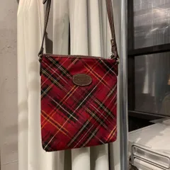 @ mademoiselleNONNON マドモアゼルノンノン バッグ bag　ウール wool leather　レザー　チェック　ギンガム　shoulder　ショルダー　mini　ミニ