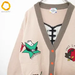 カステルバジャック Castelbajac ニットカーディガン セーター ロゴ刺繍 動物 メンズ [x986991]