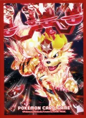 【中古】サプライ ポケモンカードゲーム デッキシールド(スリーブ) プレミアム・グロス テラスタルウインディ ポケモンセンター限定