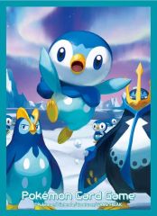 [Used] Pokémon Card Game Deck Shields (Sleeves)Piplup&Prinplup&Empoleon Pokémon Center exclusive