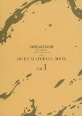 [중고] 애니메이션 무크 ≪애니메이션·만화계 서적≫ SWORD ART ONLINE Alicization War of Underworld OP/ED MATERIAL BOOK vol.1