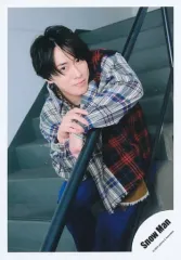 【中古】生写真(ジャニーズ) Snow Man/宮舘涼太/膝上/Snow Man 「ポートレートシリーズ」オリジナルフォト/公式生写真