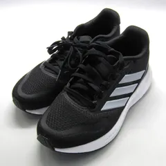 アディダス スニーカー シューズ 靴 レディース 22サイズ ブラック adidas 【中古】