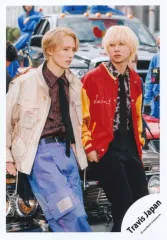 【中古】生写真(STARTO) Travis Japan/中村海人・川島如恵留/膝上/DIGITAL SINGLE「T.G.I. Friday Night」MV＆ジャケ写オフショット/公式生写真