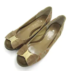 ダイアナ パンプス シューズ 靴 レディース 23サイズ ブラウン DIANA 【中古】