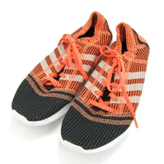 アディダス スニーカー シューズ 靴 レディース 25サイズ オレンジ adidas 【中古】