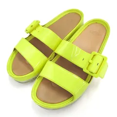 アグ サンダル 靴 レディース 23サイズ イエロー UGG 【中古】