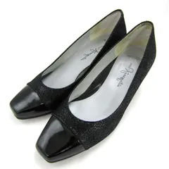銀座カネマツ パンプス シューズ 靴 レディース 23サイズ ブラック Kanematsu 【中古】
