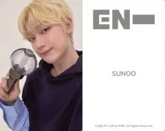 【中古】コレクションカード(男性) ENHYPEN/ソヌ(SUNOO)/「ENHYPEN OFFICIAL LIGHT STICK VER.2(ペンライト)」付属フォトカード
