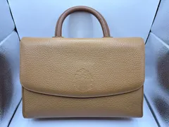 【中古】renoma PARIS レノマ パリス ハンドバッグ キャメルのサムネイル