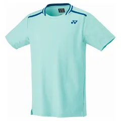 ヨネックス YONEX ユニゲームシャツ(フィットスタイル) テニス・バドミントン アパレル(ユニ) 10559-470、(470)シアン