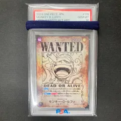 ワンピース モンキー・D・ルフィ OP05-119 SEC SP スペシャルカード 手配書 PSA10 A001