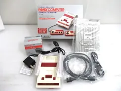 任天堂 ニンテンドークラシックミニ ファミリーコンピュータ CLV-S-HVCC ACアダプター付 ファミコン 中古■