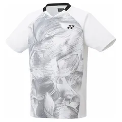 YONEX(ヨネックス) ユニゲームシャツ（フィットスタイル） テニス・バドミントン ウェア（ユニ） -10605、(011)ホワイト