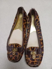 MICHAEL KORS マイケルコース ヒョウ柄 レオパード ローファー フラットシューズ