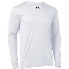 underarmour(アンダーアーマー) 53UAチーム ロングスリーブ Tシャツ マルチSP 長袖Tシャツ (1375590-101)、WHT