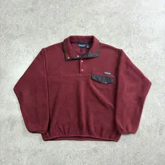 90s 1996年 JAMAICA製 patagonia Synchilla Snap T Pullover 【 brown 】 パタゴニア シンチラ スナップT プルオーバー フリース【 ブラウン 】