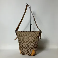 2511-321｜コーチ シグネチャー ショルダーバッグ ライトブラウン