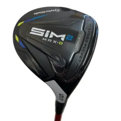 【中古】 テーラーメイド SIM2 MAX-D 5W フェアウェイウッド FW リシャフト (フレックスその他) メンズ 男性用 右利き 右用 Cランク ゴルフクラブ