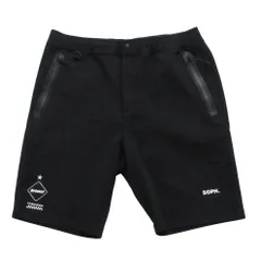 ★送料無料 エフシーレアルブリストル ショートパンツ L 黒白 中古美品★ ☆送料無料 エフシーレアルブリストル ショートパンツ L 黒白 中古美品