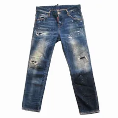 DSQUARED2 ディースクエアード Cool Girl Cropped Jean 19SS S75LB0092 S30342 クールガールクロップド デニムパンツ 34 XXS 【中古】