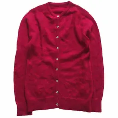 ZUCCA ズッカ ZU63-KO006 96AW ヴィンテージ モヘア カーディガン トップス 長袖 赤紫 サイズM レディース 【中古】