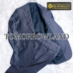 トゥモローランド　ロロピアーナ　ストライプ　シルク混　セットアップ　スーツ