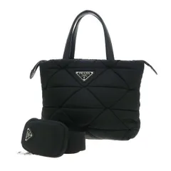 プラダ リナイロン･ミニパテッドトート  1BG373【Aランク】【中古】