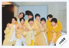 【中古】生写真(ジャニーズ) 少年忍者/集合(9人)/横型・膝上/Johnnys’ ISLAND STORE グッズオフショット’21夏/公式生写真