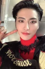 【中古】コレクションカード(男性) ATEEZ/ソンファ(SEONG HWA)/裏面黒・オレンジ/CD「THE WORLD EP.1 ： MOVEMENT」(DIGIPACK Ver.)封入特典フォトカード