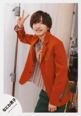 【中古】生写真(ジャニーズ) なにわ男子/道枝駿佑/膝上/なにわ男子 「ポートレートシリーズ」オリジナルフォト/公式生写真