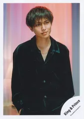 【中古】生写真(STARTO) King ＆ Prince/永瀬廉/上半身/シングル「halfmoon / moooove!!」MV＆ジャケ写オフショット/公式生写真